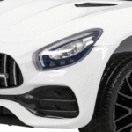 Mercedes Benz GT na akumulator dla dzieci Biały + Pilot + Wolny Start + MP3 LED - obrazek 7