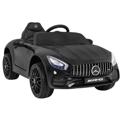 Mercedes Benz GT na akumulator dla dzieci Czarny + Pilot + Wolny Start + MP3 LED
