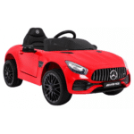 Mercedes Benz GT na akumulator dla dzieci Czerwony + Pilot + Wolny Start + MP3 LED
