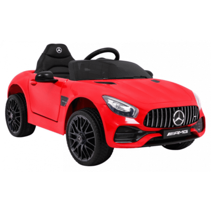 Mercedes Benz GT na akumulator dla dzieci Czerwony + Pilot + Wolny Start + MP3 LED
