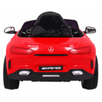 Mercedes Benz GT na akumulator dla dzieci Czerwony + Pilot + Wolny Start + MP3 LED - obrazek 4