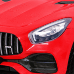 Mercedes Benz GT na akumulator dla dzieci Czerwony + Pilot + Wolny Start + MP3 LED - obrazek 7