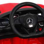 Mercedes Benz GT na akumulator dla dzieci Czerwony + Pilot + Wolny Start + MP3 LED - obrazek 8