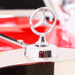 Mercedes Benz Retro 540A dla dzieci Czerwony + Tryb "Rodzica" + Pilot + Panel audio + LED - obrazek 12