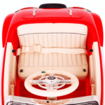 Mercedes Benz Retro 540A dla dzieci Czerwony + Tryb "Rodzica" + Pilot + Panel audio + LED - obrazek 7