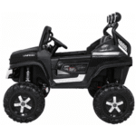 Mercedes Benz Unimog dla dzieci Czarny + Napęd 4x4 + Pilot + Bagażnik + Wolny Start + MP3 LED - obrazek 7