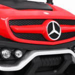 Mercedes Benz Unimog dla dzieci Czerwony + Napęd 4x4 + Pilot + Bagażnik + Wolny Start + MP3 LED - obrazek 11