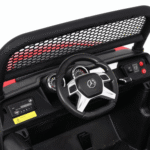 Mercedes Benz Unimog dla dzieci Czerwony + Napęd 4x4 + Pilot + Bagażnik + Wolny Start + MP3 LED - obrazek 9
