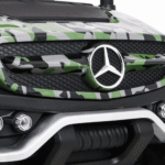 Mercedes Benz Unimog dla dzieci Lakier Moro + Napęd 4x4 + Pilot + Bagażnik + Wolny Start + Radio MP3 + LED - obrazek 10