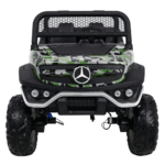Mercedes Benz Unimog dla dzieci Lakier Moro + Napęd 4x4 + Pilot + Bagażnik + Wolny Start + Radio MP3 + LED - obrazek 5