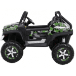 Mercedes Benz Unimog dla dzieci Lakier Moro + Napęd 4x4 + Pilot + Bagażnik + Wolny Start + Radio MP3 + LED - obrazek 7