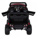 Mercedes Benz Unimog dla dzieci Terenowy Czerwony + Napęd 4x4 + Pilot + Bagażnik + Wolny Start + MP3 LED - obrazek 8