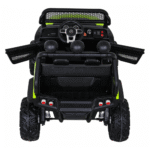 Mercedes Benz Unimog dla dzieci Zielony + Napęd 4x4 + Pilot + Bagażnik + Wolny Start + MP3 LED - obrazek 8