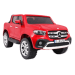 Mercedes Benz X-Class dla dzieci Lakier Czerwony + Pilot + Napęd 4x4 + MP4 + Bagażnik + EVA