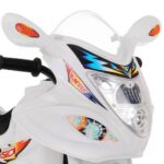 Motorek Trójkołowy BJX-088 elektryczny dla najmłodszych Biały + Dźwięki + Światła - obrazek 5