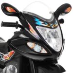 Motorek Trójkołowy BJX-088 elektryczny dla najmłodszych Czarny + Dźwięki + Światła - obrazek 5