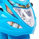 Motorek Trójkołowy BJX-088 elektryczny dla najmłodszych Niebieski + Dźwięki + Światła - obrazek 8