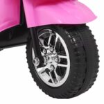 Motorek Trójkołowy BJX-088 elektryczny dla najmłodszych Różowy + Dźwięki + Światła - obrazek 9