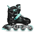 Na13808 Łyżworolki Cosmo Zielone Rozm. M(34-37) Nils Extreme