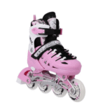 Nh10905 4W1 Różowe Rozm. L(39-42) Łyżworolki Z Wym. Płozą Hokejową Nils Extreme - obrazek 3