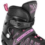 Nh11912 A 2W1 Black/Pink Rozm. S(31-34) Łyżworolki Z Wym. Pł. Hokejową Nils Extreme - obrazek 7