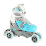 Nh18331 Niebieski 4W1 Rozm. S (31-34) Łyżworolki Z Wym. Płozą Hokejową Nils Extreme - obrazek 3