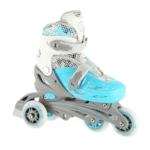 Nh18331 Niebieski 4W1 Rozm. S (31-34) Łyżworolki Z Wym. Płozą Hokejową Nils Extreme - obrazek 4