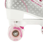 Nq14198 Srebrno-Różowy Rozm. 36 Wrotki Nils Extreme - obrazek 5