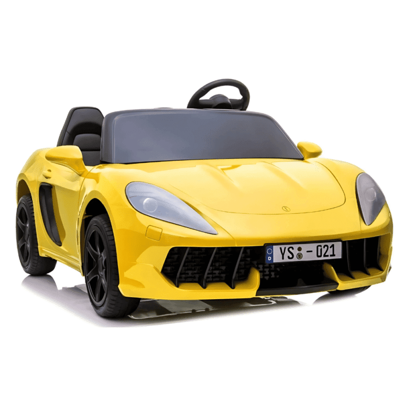 perfecta lift dla 2 dzieci zolty pompowane kola silnik bezszczotkowy mp3 led wolny start