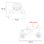 Pojazd ATV CAN-AM Maverick Czarny - obrazek 16