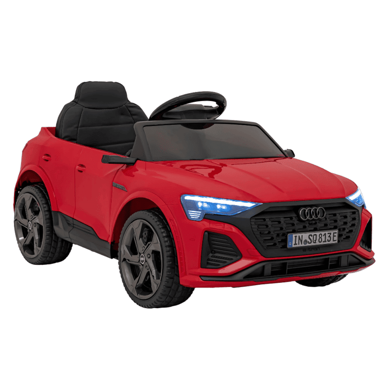 pojazd audi sq8 czerwony