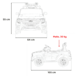 Pojazd Ford Ranger LIFT Czerwony - obrazek 12