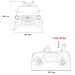 Pojazd Ford Ranger LIFT Żółty - obrazek 14