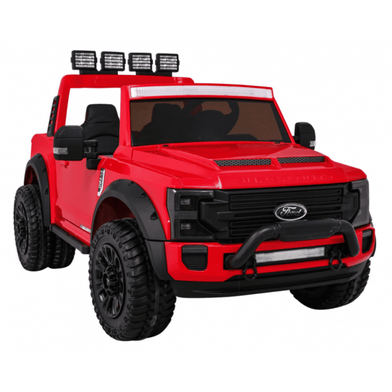 pojazd ford super duty czerwony