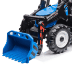 pojazd mega traktor d68 z przyczepka niebieski - zdjecie produktu 8