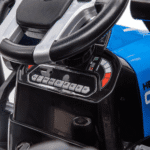 pojazd mega traktor d68 z przyczepka niebieski - zdjecie produktu 7