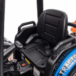 pojazd mega traktor d68 z przyczepka niebieski - zdjecie produktu 10