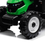 pojazd mega traktor d68 z przyczepka zielony - zdjecie produktu 9