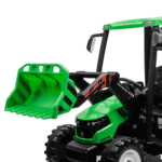 pojazd mega traktor d68 z przyczepka zielony - zdjecie produktu 10