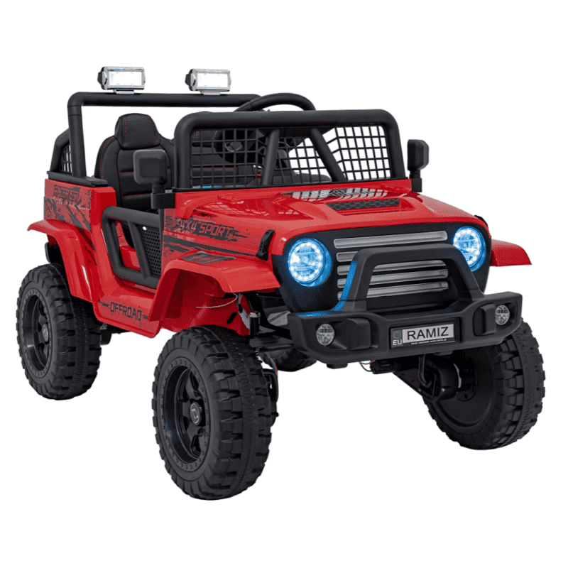 pojazd off road 4x4 sport czerwony