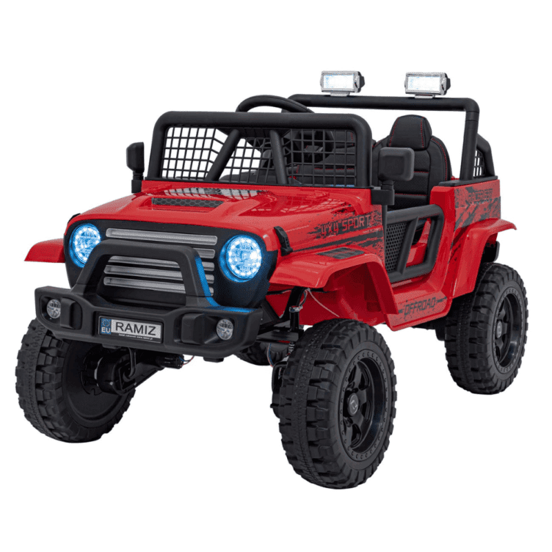 pojazd off road 4x4 sport czerwony - zdjecie produktu 1