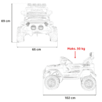 Pojazd Off-Road CLIMBER Czerwony - obrazek 14