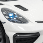 Pojazd Porsche Spyder RS 718 Biały - obrazek 10