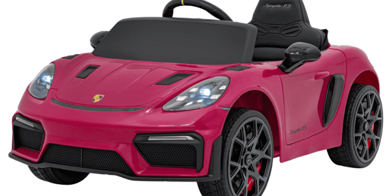 pojazd porsche spyder rs 718 lakier rozowy - zdjecie produktu 1