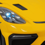 Pojazd Porsche Spyder RS 718 Lakier Żółty - obrazek 11