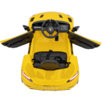 Pojazd Porsche Spyder RS 718 Żółty - obrazek 8