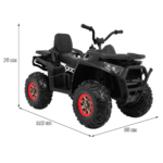Pojazd Quad ATV Desert Czarny - obrazek 12