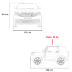 Pojazd Range Rover SUV Lift Czarny - obrazek 14