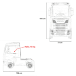 Pojazd Scania R-SERIE Różowy - obrazek 12