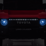 Pojazd Toyota Land Cruiser PRADO Czerwony - obrazek 11